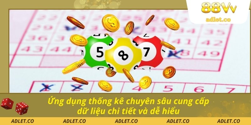 Ứng dụng thống kê chuyên sâu cung cấp dữ liệu chi tiết và dễ hiểu